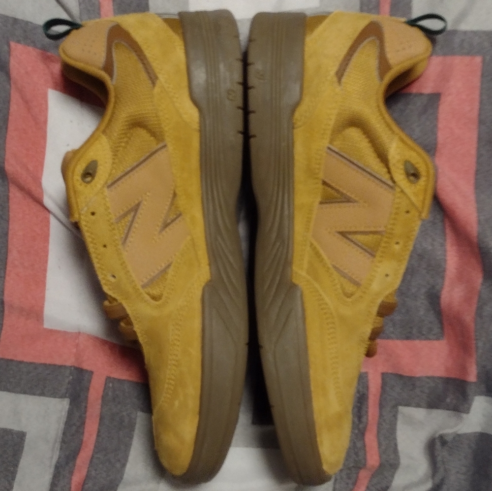 New Balance Numeric Tiago Lemos 808 brown brown men's size 11 - Picture 7 of 9